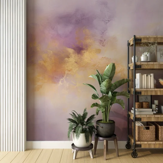 Fototapeta „Fioletowe Refleksy”