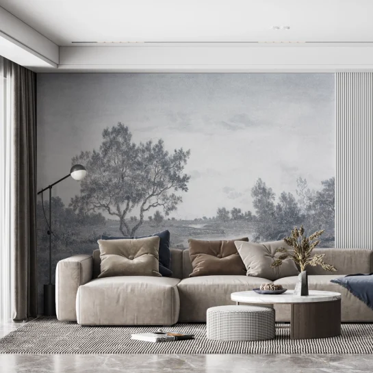 Romantyczny pejzaż | Rousseau