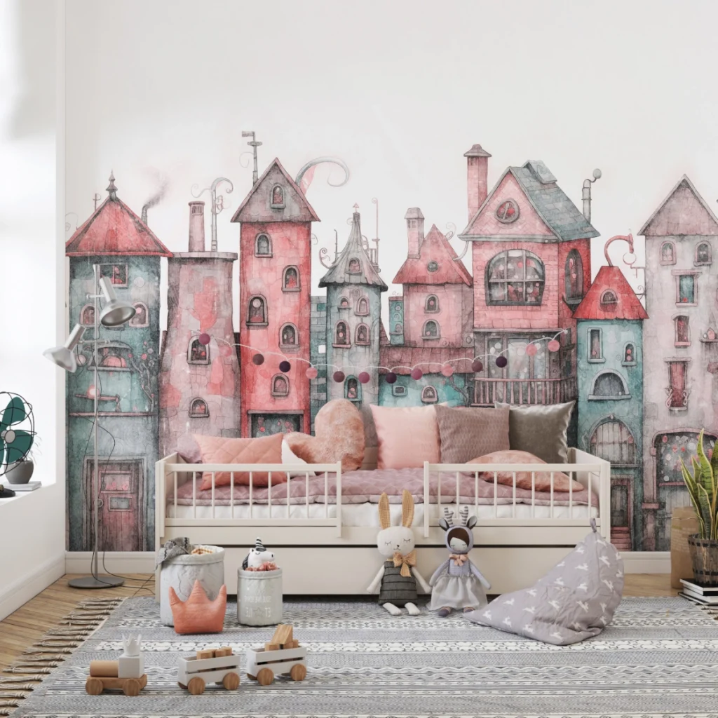 Tapeta Baśniowe Kamieniczki