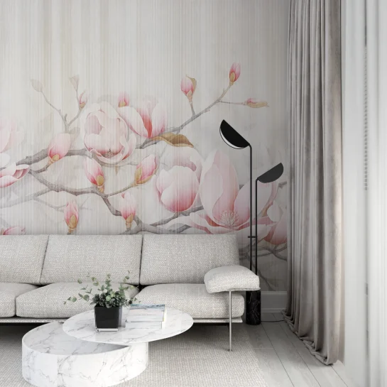 Tapeta Magnoliowy Ogród