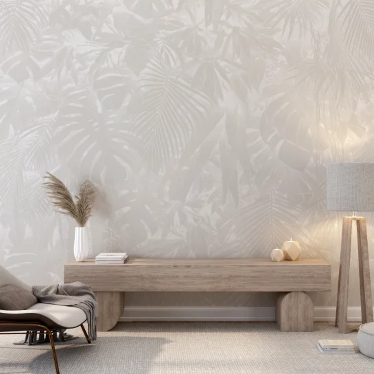 Fototapeta Beżowa Monstera