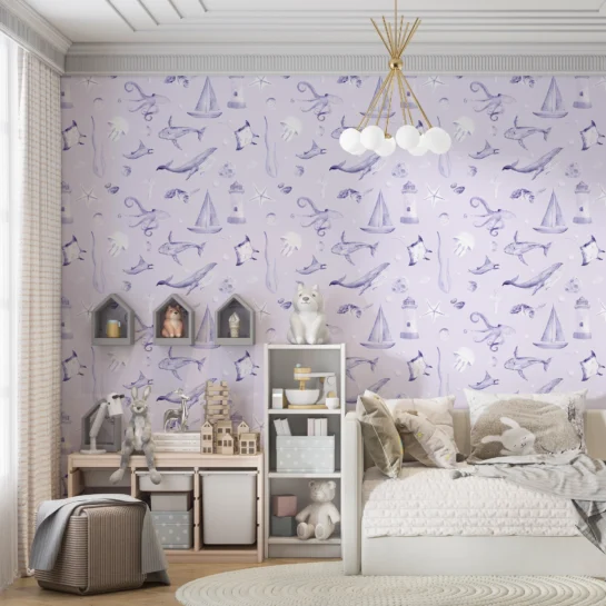 Morska przygoda - lilac